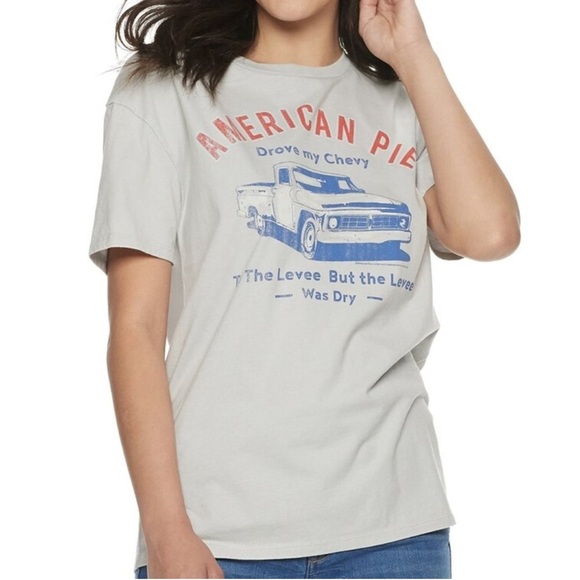 Don McLean American Pie Truck T-shirt XS Americana Fourth of July Drove My Chevy - Picture 3 of 6